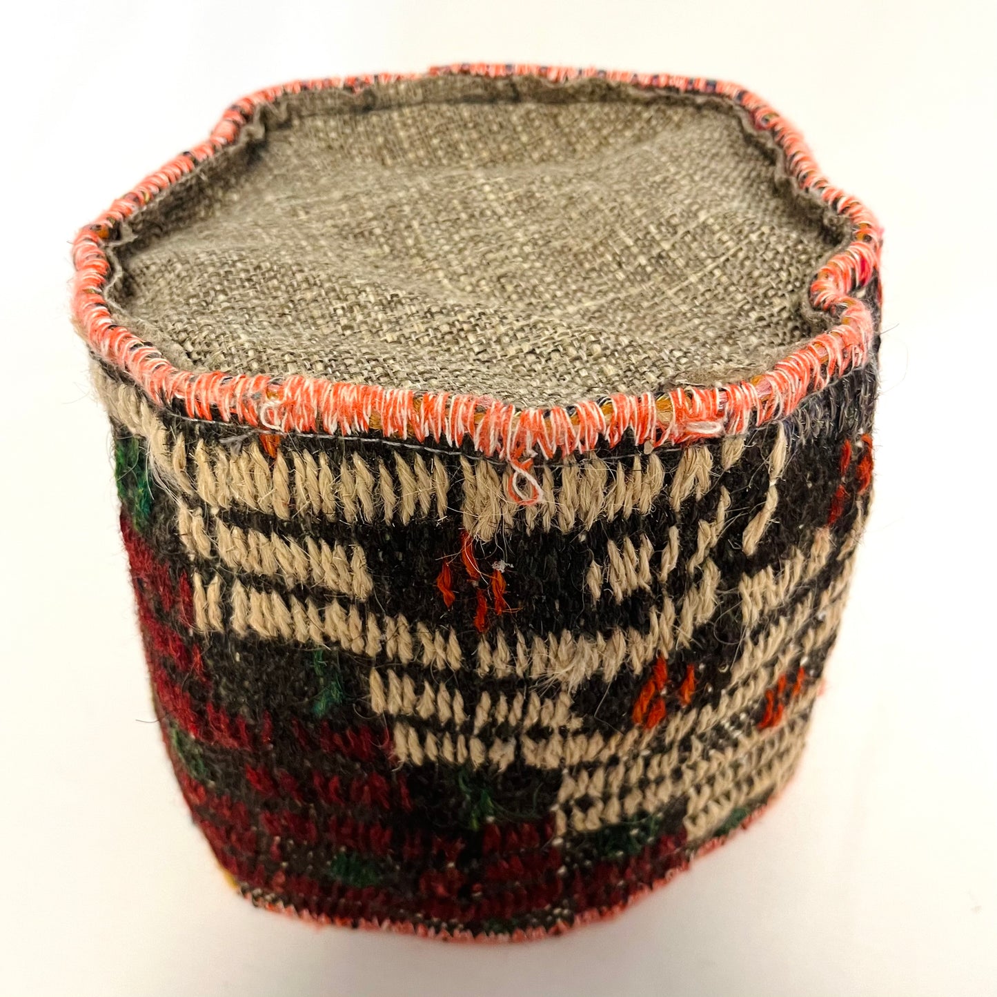 ヴィンテージキリムバスケット S