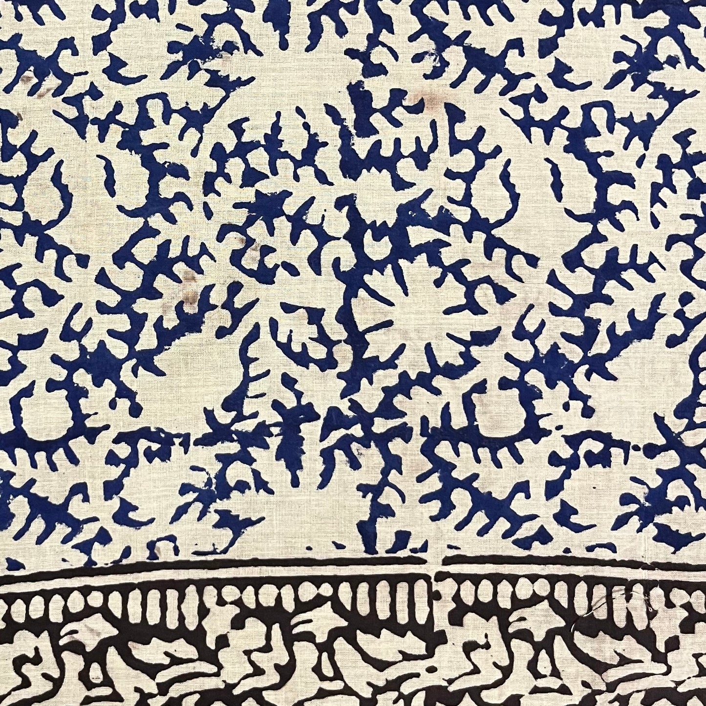 ジャイプールの草木染ハンカチ H