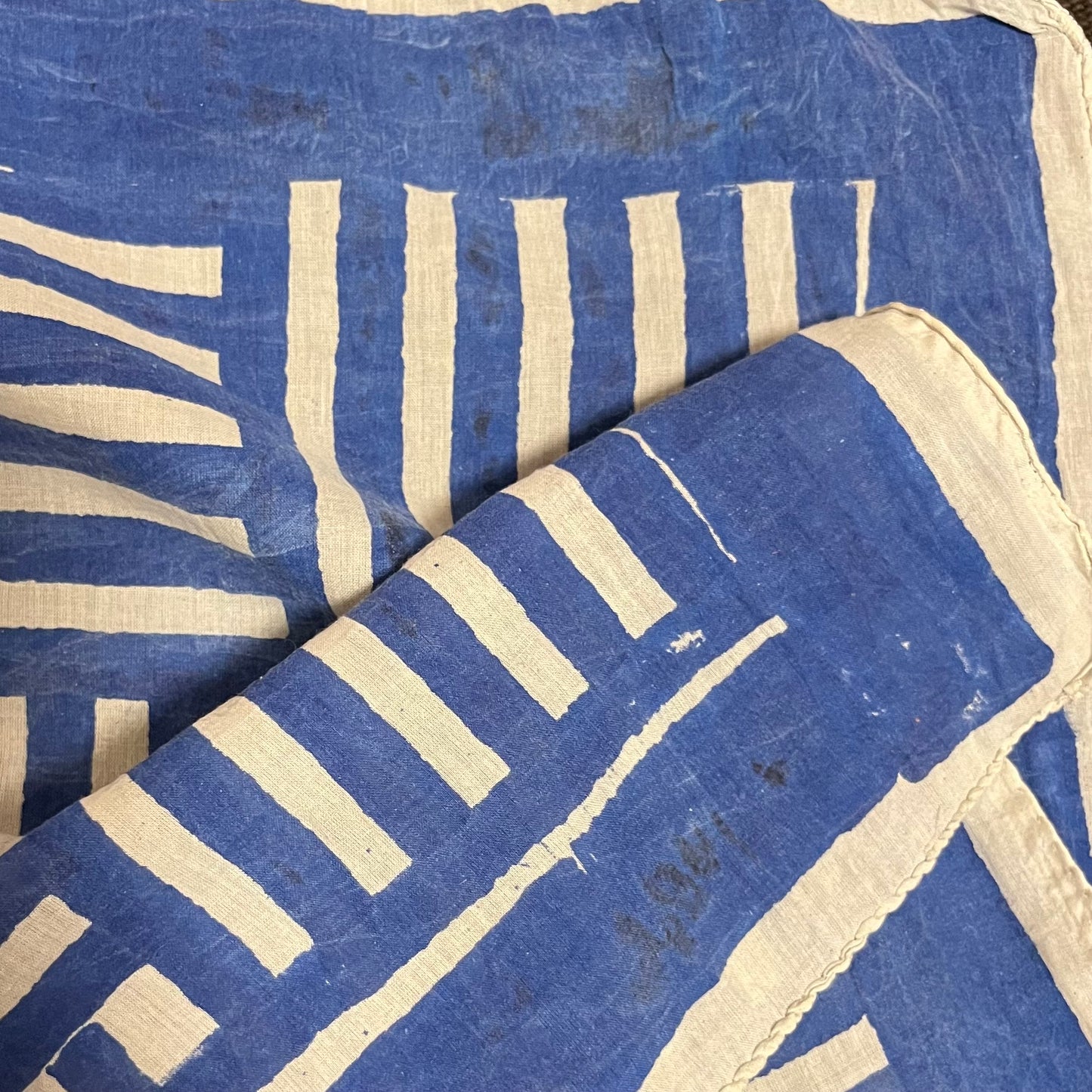 ジャイプールの草木染ハンカチ G