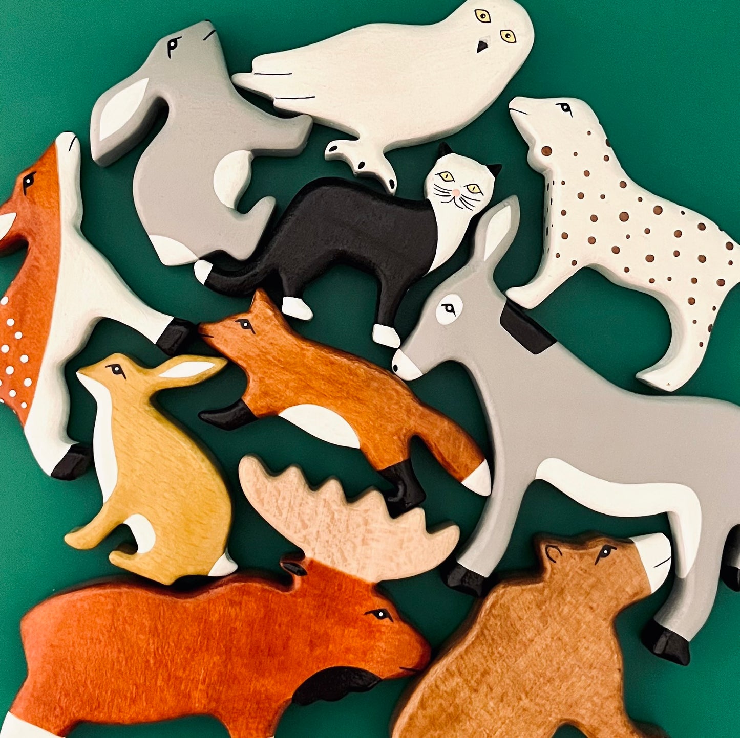 イゴールさんの木製動物