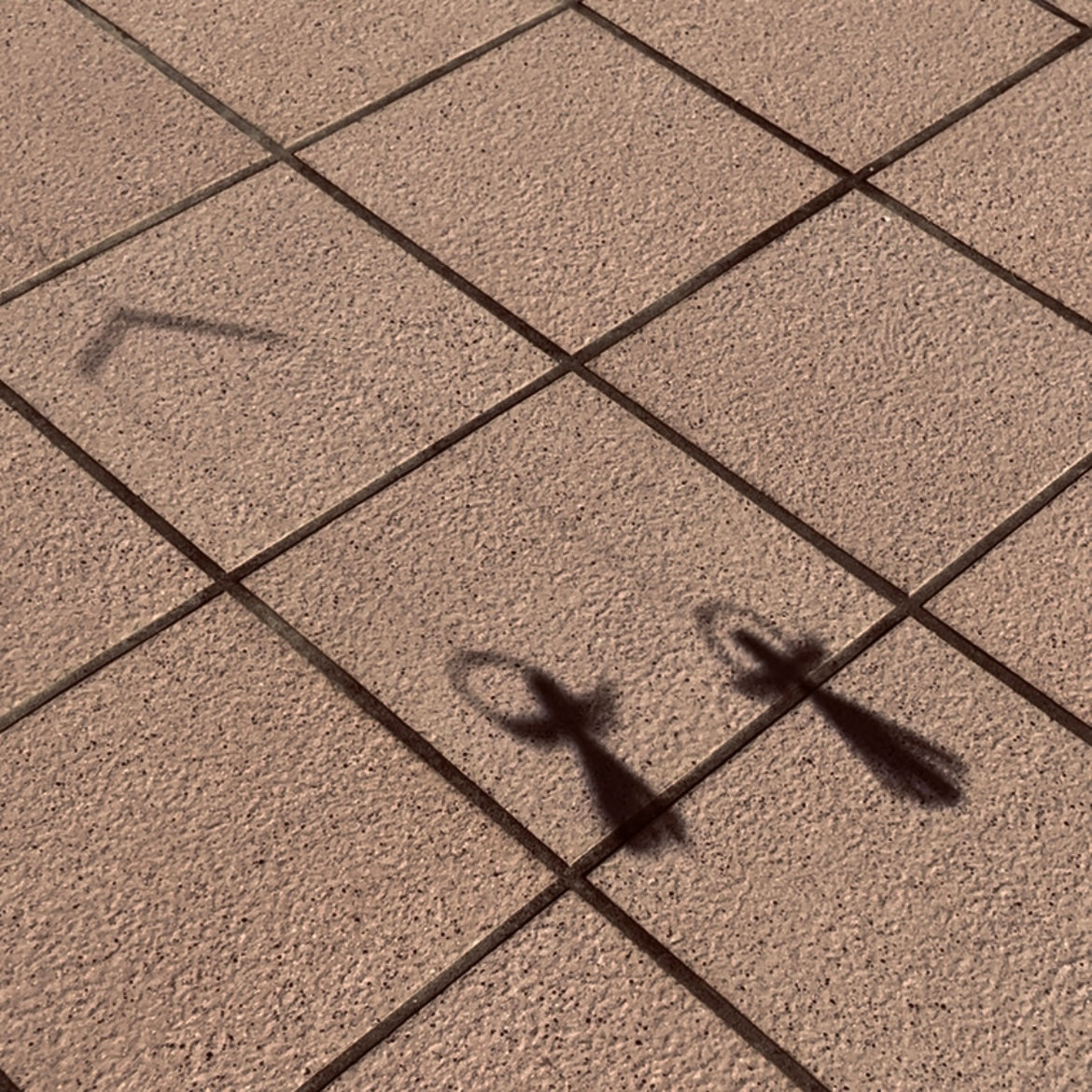 稲藁のモビール 天使