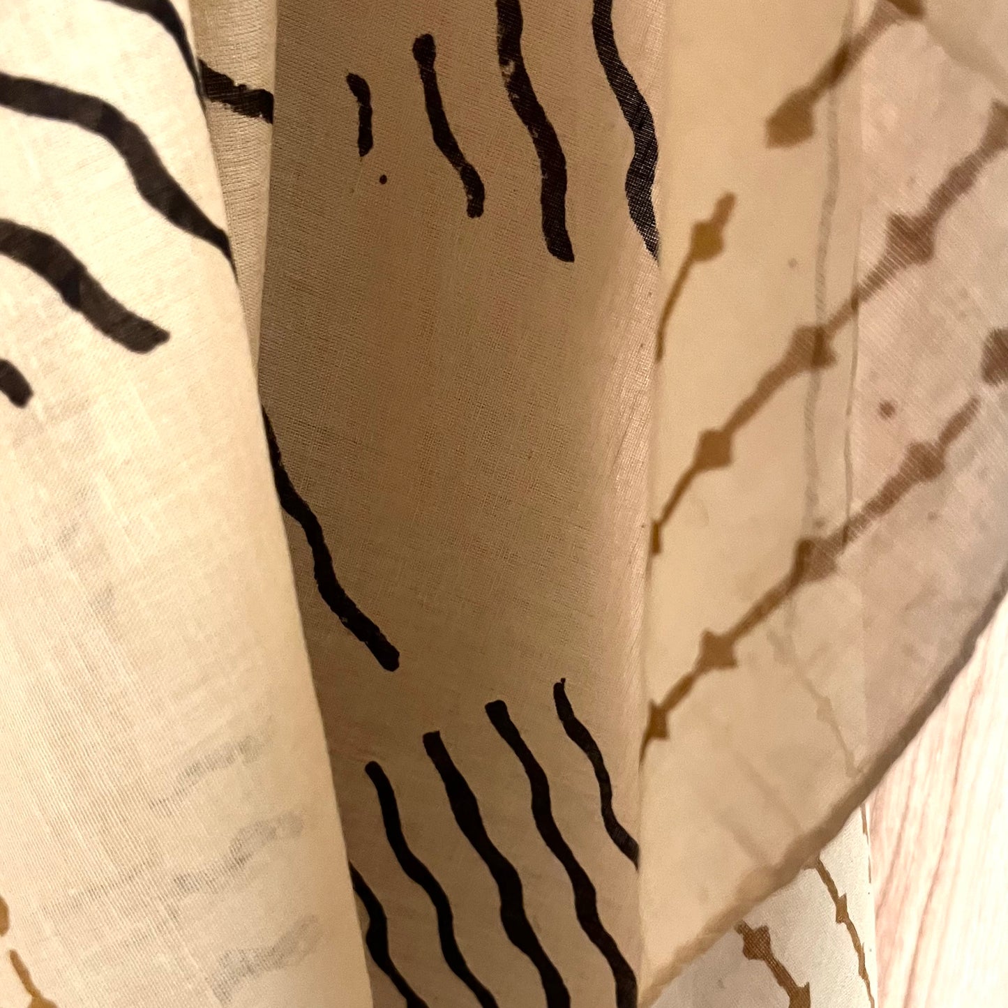 Jaipur Block Print Bandana – Wave