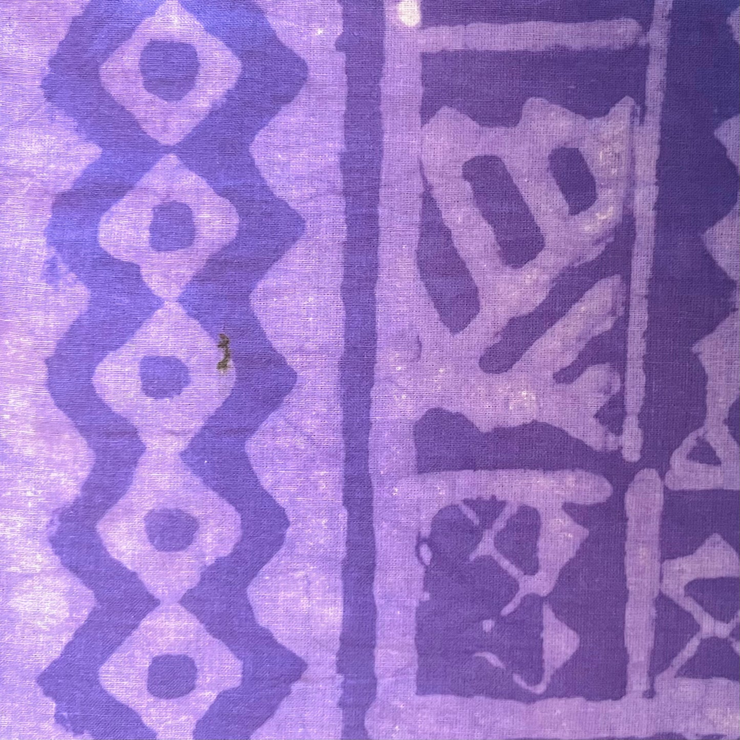 ジャイプールのブロックプリントハンカチ 縄(薄)