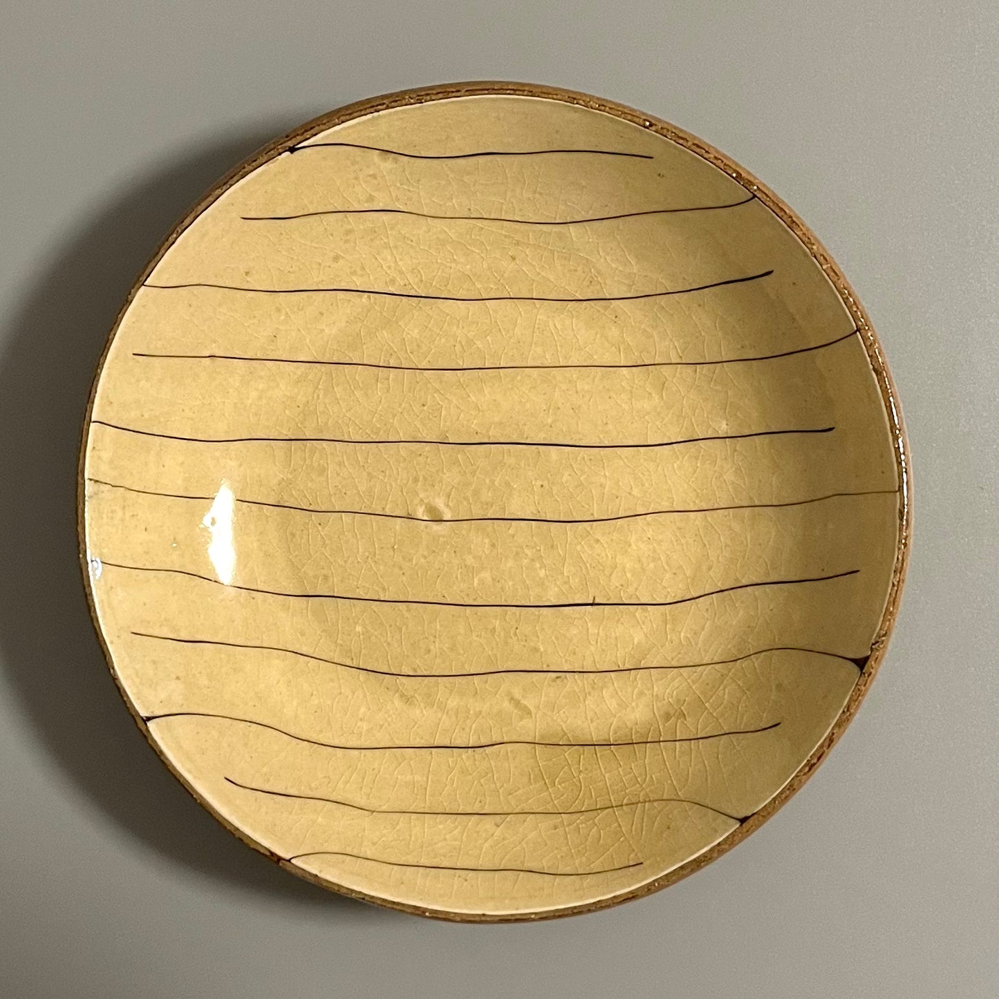 齊藤十郎 スリップ ６寸皿