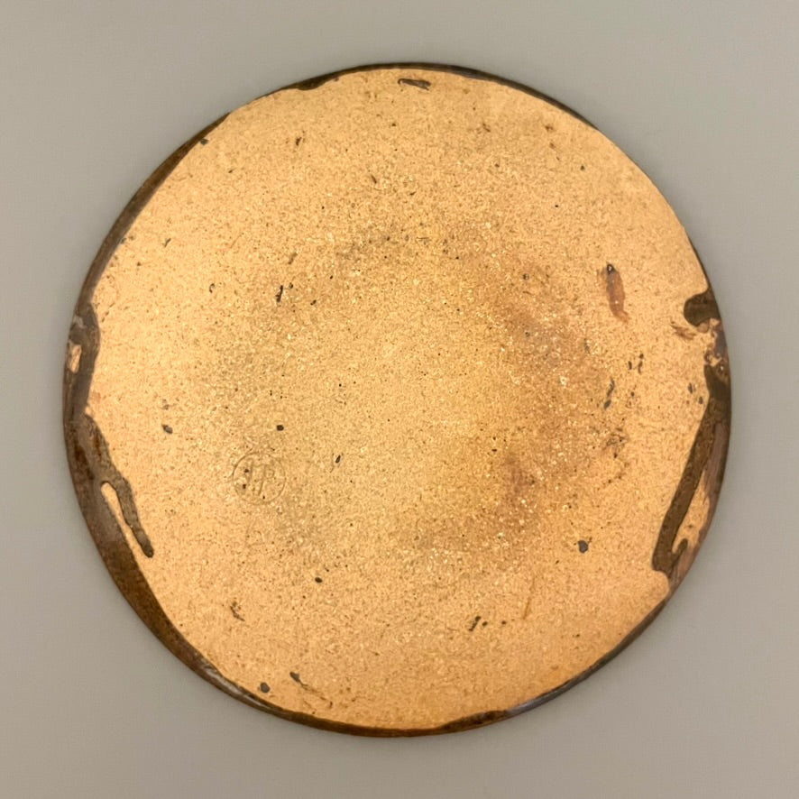 齊藤十郎 スリップ ４寸皿  B