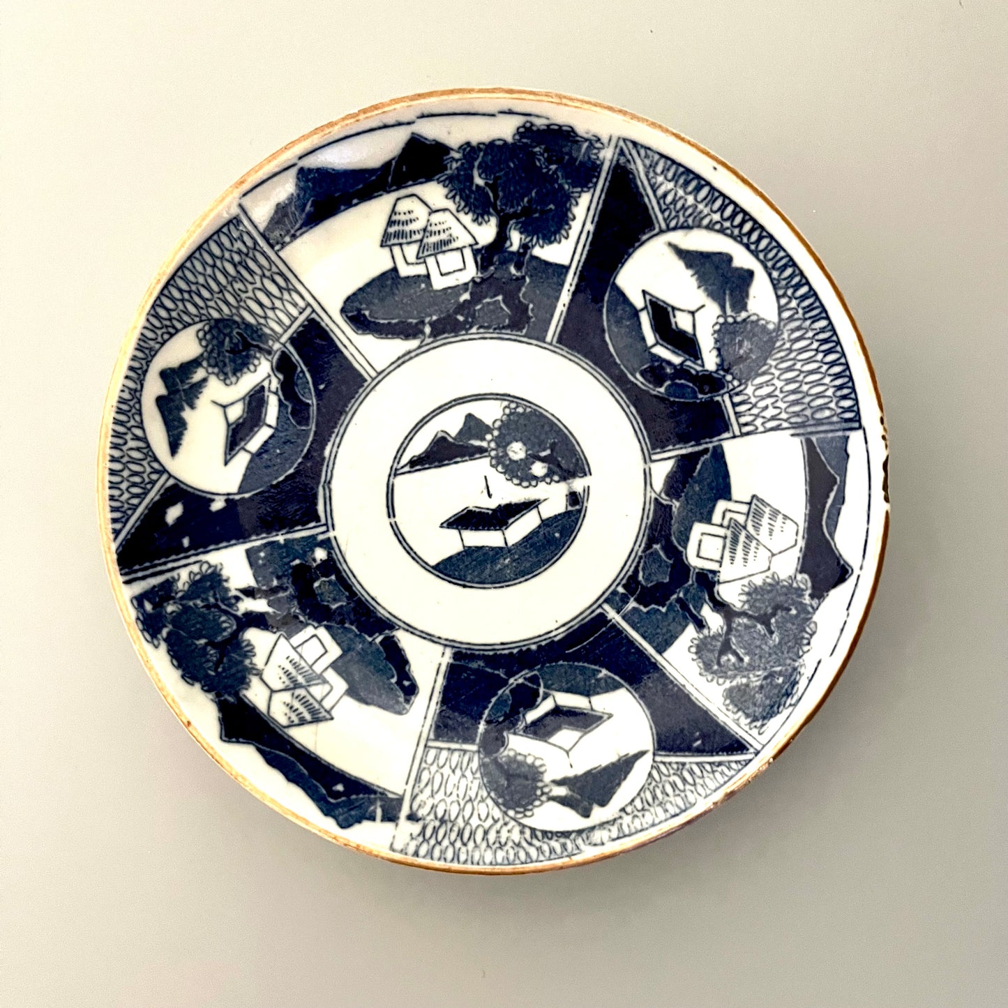 印判 小皿　A