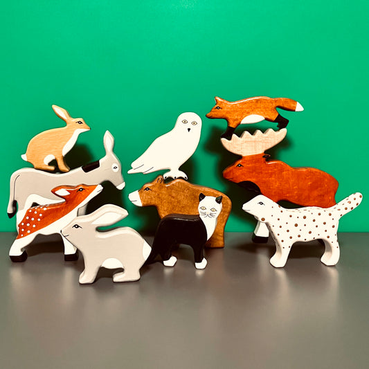 イゴールさんの木製動物