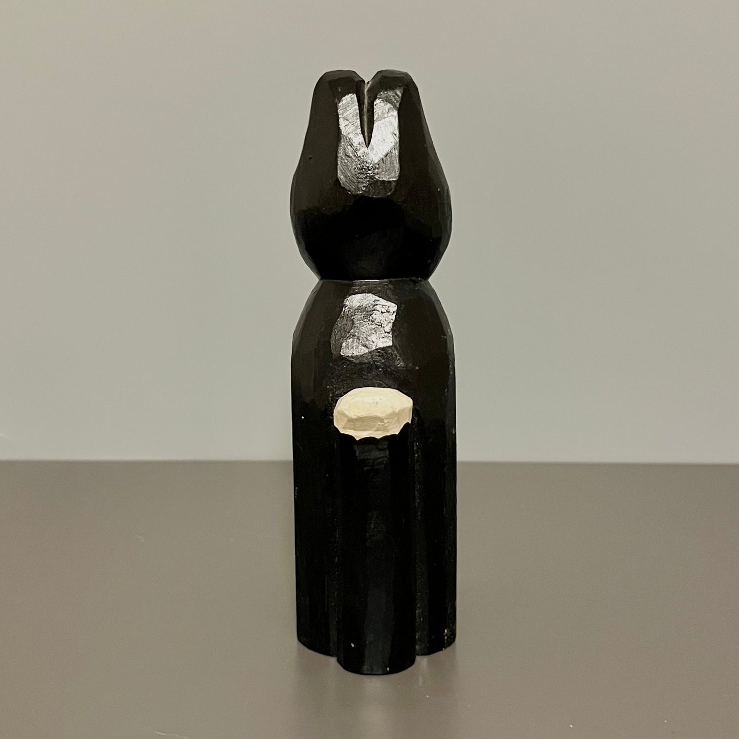 ヴィンテージ ブラックタキシードキャット