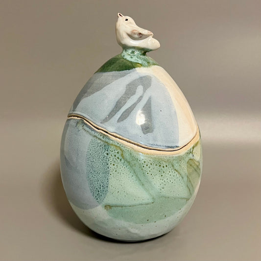 ドイツ 小鳥のキャニスター